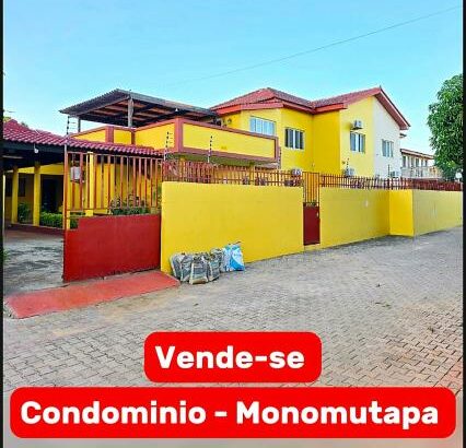 Vende-se Moradia Tipo 4 no Condomínio Monomutapa Matola
