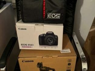 CANON 850D WITH 18 – 55 and BAG SELADA