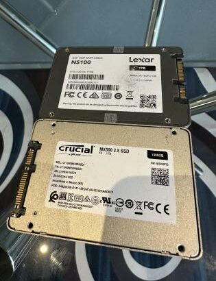 ✅02 SSD SATA 2.5  Marca Crucial & Lexar 1TB Preço Unitário :5.900.00MT ✅SSD 256 GB NVME preço :2.900.00MT ✅02 Unts SSD 128 GB NVME PREÇO Unitario : 1.