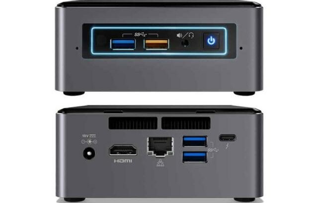 Intel NUC mini PC core i3 7th Geração