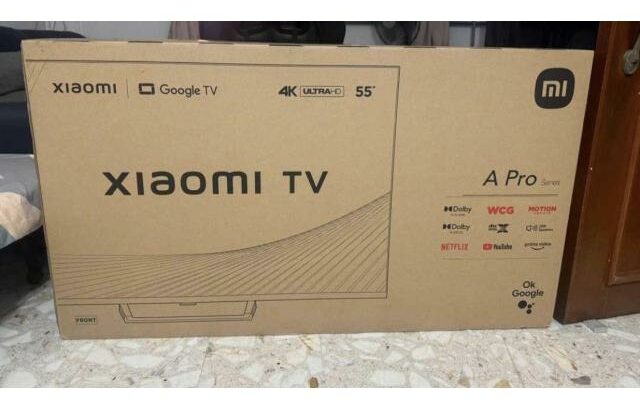 TV Xiaomi 55” Smart 4K ( selada )