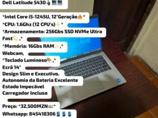 Laptop Dell Latitude 5430 i5-12th Gen. Excelente