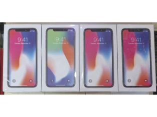 iPHONE X 256GB novos selados