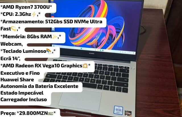 Laptop Huawei MateBook AMD Ryzen7.