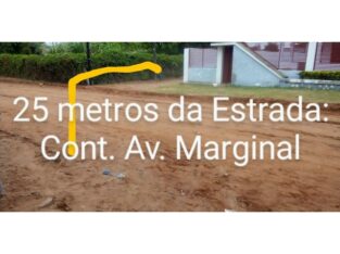 Costa do Sol: Terreno 17/33 Há 25 Metros da estrada Cont. Av. Marginal