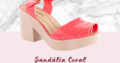 Sandália | ESM1011 | Coral