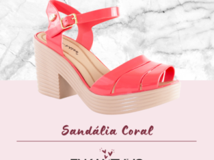 Sandália | ESM1011 | Coral