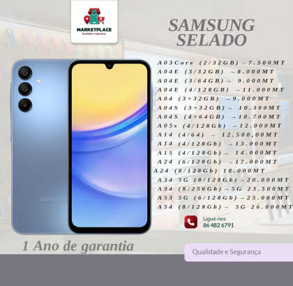 CELULARES SELADOS: HUAWEI, REDMI, SAMSUNG, NOKIA ETC…