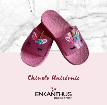 Chinelo Infantil | LUE LUA | Rosa Choque