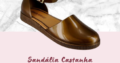 Sandália | ESM1011 | Castanha