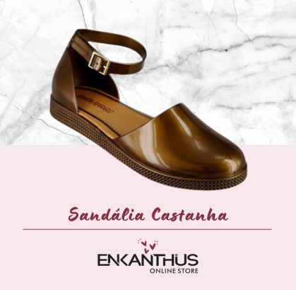 Sandália | ESM1011 | Castanha