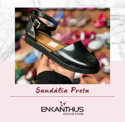 Sandália | ESM1001 | Preta