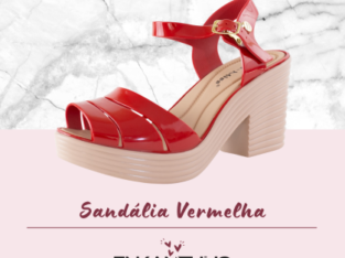 Sandália | ESM1011 | Vermelha