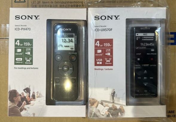 Sony ICD  UX570F selado