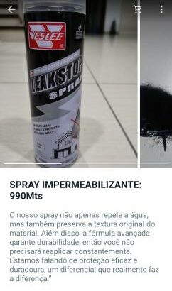 Spray Impermeabilizante