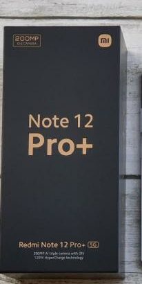 Xiaomi Redmi Note 12 Pro Plus 256GB+8GB Duos 5G India Selados Entregas e Garantias