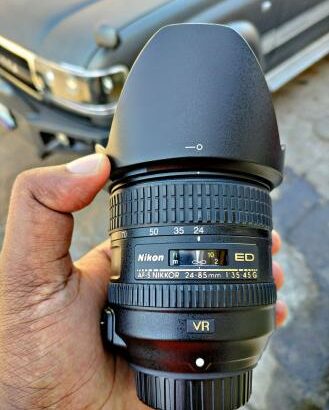lente Nikon AF-S 24-85mm VR