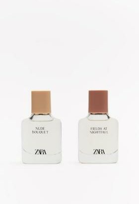 ZARA NUDE BOUQUET + FIELDS AT NIGHTFALL EDP 2X 30 ML