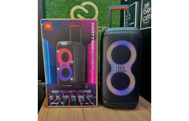 JBL Partybox Stage 320 ( Novo modelo ) selada