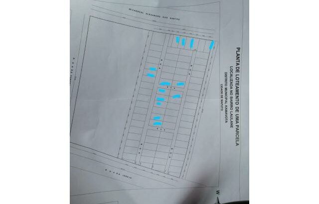 Laulane trespasse 40Parcelas 15/30 a berma da estrada Av. dom Alexandre