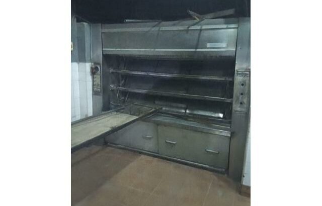 Forno de Padaria a lenha 9 bocas