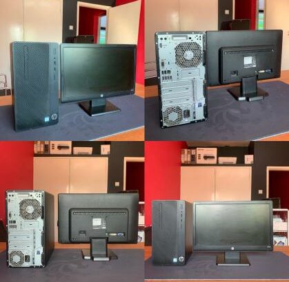 Desktop Hp 290 G1 i3 7th 4GB RAM 500GB Completo