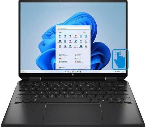 HP SPECTRE 14EF-2013DX cor i7-1355U/ 16GB ram /512GB SSD / 13.5″ TOUCH-X360/WIN11/NIGHTFALL BLACK/ENGLISH
