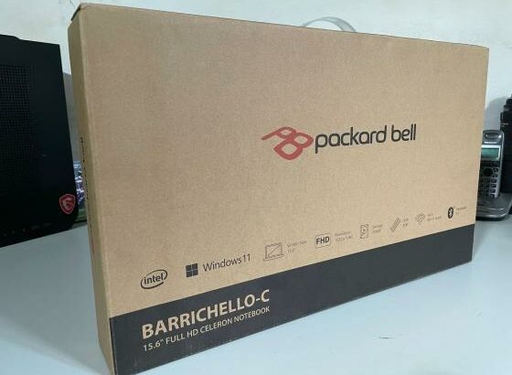 Laptop Packard Bell Celeron N4020 9th 4GB RAM 256GB SSD