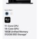 Macbook M3 Pro 14 polegadas space black 18gb 512gb