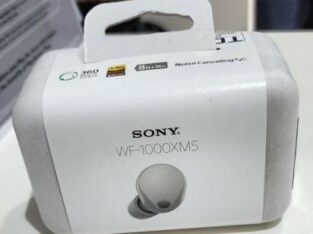 Sony Wf1000xm5  : o melhor noise cancelling sem fios, com qualidade de som surpreendente e autonomia para até 24H