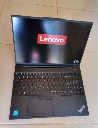 Laptop Lenovo Thinkpad E16 Gen 1 Intel Core i5-1335U (13°th Geração),16GB Ram,512GB SSD,Intel Iris Xe Graphics nova fora da caixa