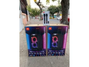 JBL Partybox Stage 320 + Microfone JBL Wireless Duplo ( selada )