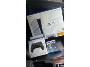 Playstation 5 slim 1TB + 1 Jogo ( FC 24 ) + 1 Joystick Extra ( selado )