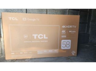 TV TCL 58” Smart 4K ( selada )