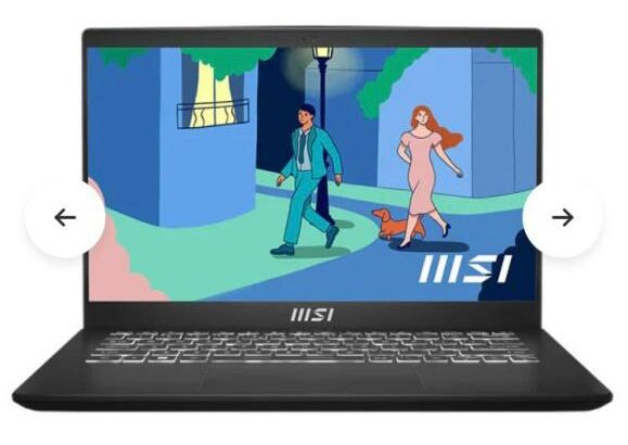 MSI MODEM 14 Core I3-1235U 8GB 256GB SSD 14″ SELADOS