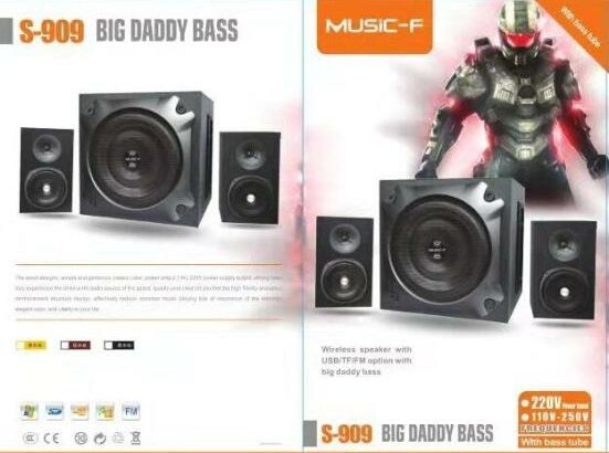 Big Daddy Bass Speaker Bluetooth Speaker 3.1