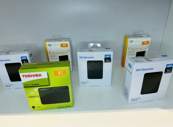 Discos Externos Selados 1TB  05 Disponiveis Preço Unitario 3.500.00MT