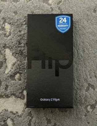 Samsung Z Flip 4 256gb na caixa selado