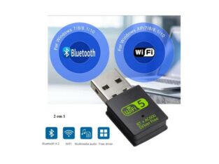 Adaptador USB WiFi & Bluetooth para PC ou Laptop