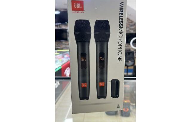 Microfone JBL Wireless Duplo ( Selado ) / Protetor