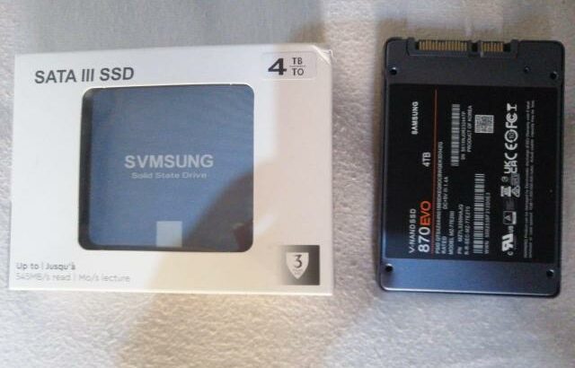 SSD SATA 3.0, 4TB para Laptop, PC, PS4, PS5