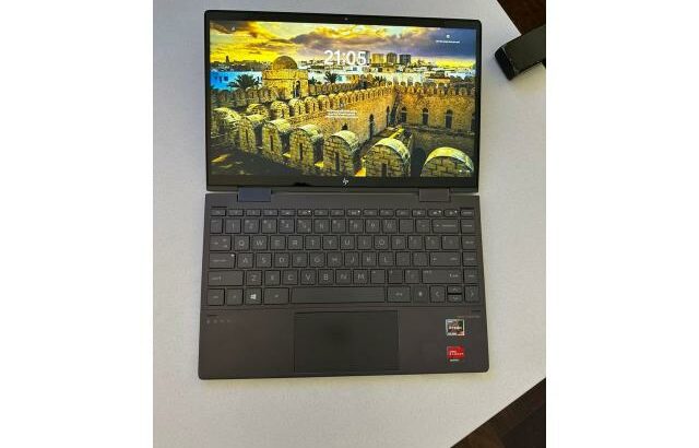 HP Envy x360 13 Ecrã conversivel 360° touchscreen Ultra fino Ryzen 7