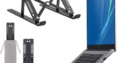 Stand Ajustável para Laptop – Ergonomia e Praticidade