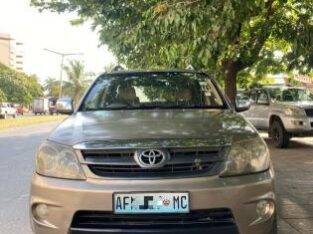 Toyota Fortuner 2007 Manual