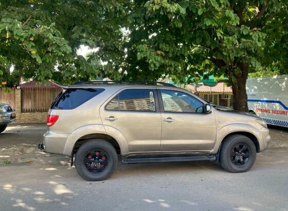 Toyota Fortuner 2007 Manual