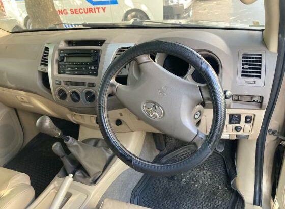 Toyota Fortuner 2007 Manual