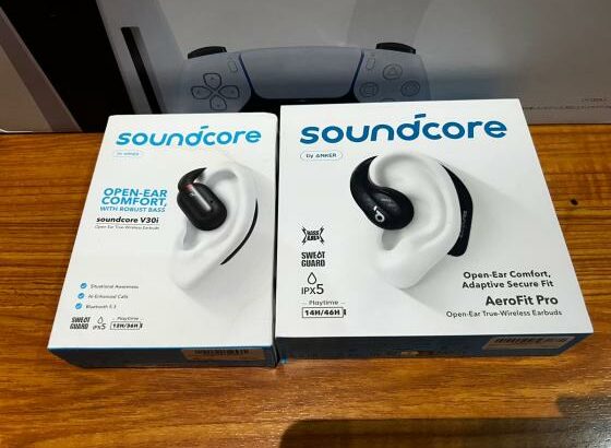 EARBUDS SOUNDCORE ANKER AERO FIT PRO SELADOS