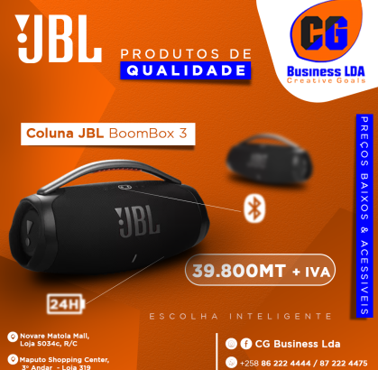 Coluna JBL BoomBox 3