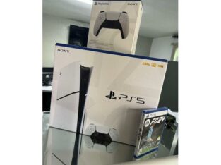 COMBO : PS5 slim 1TB SSD + 1 Joystick + 1 Jogo ( FC 24 ) Selado