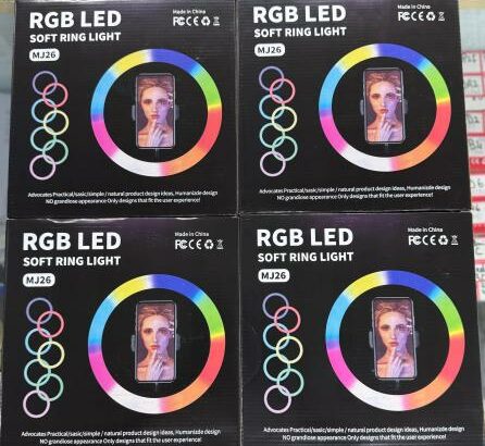 Ring light 9” multi colour rgb